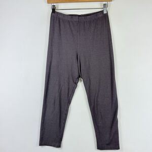 Bryn Walker Taupe Soft Bamboo Blend Cropped Capris Leggings Pants Women's Sz‎ XS